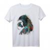 Gorilla Bunt Affe Kunst Tier T-Shirt – Perfekt für Tierliebhaber, Freunde und Familie