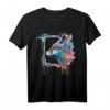 Fuchs Kunst Bunt - Tier Fuchs T-Shirt für Tierliebhaber, Freunde und Familie, perfekt als Geschenk
