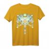 Psychedelisches Schamanen T-Shirt mit „Metatron Cube DNA“ – Visionäre Kunst für Festivals, Yoga & Spirituelle Treffen