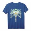 Psychedelisches Schamanen T-Shirt mit „Metatron Cube DNA“ – Visionäre Kunst für Festivals, Yoga & Spirituelle Treffen