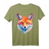 Fuchs Polygon - Tier Kunst T-Shirt für Tierliebhaber, Freunde & Familie