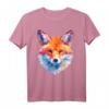 Fuchs Polygon - Tier Kunst T-Shirt für Tierliebhaber, Freunde & Familie