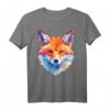 Fuchs Polygon - Tier Kunst T-Shirt für Tierliebhaber, Freunde & Familie
