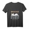 Damen Lama Schlafshirt mit V-Ausschnitt - Lustiges Alpaka Schlafanzug Geschenk für Frauen und Kinder, Perfekt für Geburtstag & Weihnachten