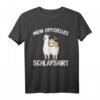 Mein Offizielles Schlafshirt Faultier & Alpaka Schlafanzug – Bequeme Tierische Nachtwäsche für Damen, Herren und Kinder als Geschenk zu Geburtstag & Weihnachten
