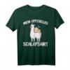 Mein Offizielles Schlafshirt Faultier & Alpaka Schlafanzug – Bequeme Tierische Nachtwäsche für Damen, Herren und Kinder als Geschenk zu Geburtstag & Weihnachten