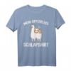 Mein Offizielles Schlafshirt Faultier & Alpaka Schlafanzug – Bequeme Tierische Nachtwäsche für Damen, Herren und Kinder als Geschenk zu Geburtstag & Weihnachten