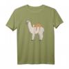 Cute & Funny Faultier Schlafen auf Lama T-Shirt – Lustiges Tiermotiv für Kinder, Lama- und Faultier-Fans, Perfekt als Geschenk