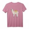 Cute & Funny Faultier Schlafen auf Lama T-Shirt – Lustiges Tiermotiv für Kinder, Lama- und Faultier-Fans, Perfekt als Geschenk