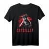 Beware Catzilla Laser Cat Sweatshirt - Trendige Grafik Kleidung für Katzenliebhaber und Modebewusste