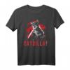 Beware Catzilla Laser Cat Sweatshirt - Trendige Grafik Kleidung für Katzenliebhaber und Modebewusste