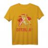 Beware Catzilla Laser Cat Sweatshirt - Trendige Grafik Kleidung für Katzenliebhaber und Modebewusste