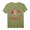 Beware Catzilla Laser Cat Sweatshirt - Trendige Grafik Kleidung für Katzenliebhaber und Modebewusste