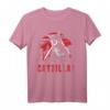 Beware Catzilla Laser Cat Sweatshirt - Trendige Grafik Kleidung für Katzenliebhaber und Modebewusste