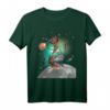 Space Galaxy Cat Shark und Donut Laser Zapping Jupiter T-Shirt – Originelles Weltraum- und Tiermotiv Geschenk für Science-Fiction Fans