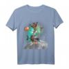 Space Galaxy Cat Shark und Donut Laser Zapping Jupiter T-Shirt – Originelles Weltraum- und Tiermotiv Geschenk für Science-Fiction Fans