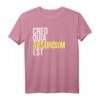 Creo Quia Absurdum Est - Lateinisches Philosophie Zitat T-Shirt für Denker und Humorliebhaber