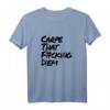 Carpe That Fucking Diem - Lustiges Yoga Spruch T-Shirt für Freizeit, Sport & Geschenkideen