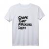 Carpe That Fucking Diem - Lustiges Yoga Spruch T-Shirt für Freizeit, Sport & Geschenkideen