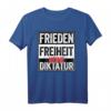 Frieden Freiheit Shirt Keine Diktatur - Protest T-Shirt für Widerstand, Demokratie & Grundrechte, Ideal für Demonstrationen & Aktivisten