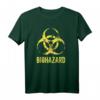Biohazard Distressed Biology Science Lehrer Geschenk T-Shirt – Perfekt für Naturwissenschafts-Fans, Nerds & Lehrer zu Halloween, Abschluss & Geburtstag