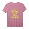 Biohazard Distressed Biology Science Lehrer Geschenk T-Shirt – Perfekt für Naturwissenschafts-Fans, Nerds & Lehrer zu Halloween, Abschluss & Geburtstag