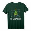 Oh Geometree Frohe Weihnachten Mathematik Rechnen Lernen T-Shirt – Lustiges Weihnachtsgeschenk für Mathematiker, Schüler und Lehrer