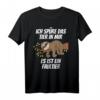 Ich Spüre Das Tier In Mir Faultier Faulenzer Chiller Büro T-Shirt - Lustiges Geschenk für Entspannungsliebhaber, Büro und Schule