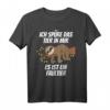 Ich Spüre Das Tier In Mir Faultier Faulenzer Chiller Büro T-Shirt - Lustiges Geschenk für Entspannungsliebhaber, Büro und Schule