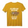 Ich Spüre Das Tier In Mir Faultier Faulenzer Chiller Büro T-Shirt - Lustiges Geschenk für Entspannungsliebhaber, Büro und Schule