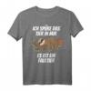 Ich Spüre Das Tier In Mir Faultier Faulenzer Chiller Büro T-Shirt - Lustiges Geschenk für Entspannungsliebhaber, Büro und Schule