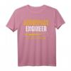 Aerospace Engineer In Progress T-Shirt – Luft- und Raumfahrttechnik Design, perfektes Geschenk für Ingenieure, Studenten & Raumfahrtfans