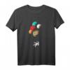 Süßes Astronaut Design mit Planeten Luftballons T-Shirt – Lustiges Geschenk für Weltraum- und Raumfahrtfans, Kinder & Jugendliche zum Geburtstag & Weihnachten