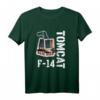 F-14 Tomcat T-Shirt mit amerikanischer Flagge – Coole Geschenkidee für Militär, Flugzeugfans, Veteranen & Piloten zu Geburtstag, Vatertag oder Gedenktag