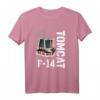 F-14 Tomcat T-Shirt mit amerikanischer Flagge – Coole Geschenkidee für Militär, Flugzeugfans, Veteranen & Piloten zu Geburtstag, Vatertag oder Gedenktag