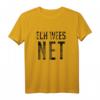 Luxemburgisch Student T-Shirt – Ich weiß nicht Luxemburg Lëtzebuerg humorvolles Design für Luxemburg-Liebhaber, Lehrer und Sprachlernende