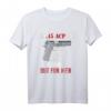 T-Shirt mit .45 Kaliber 1911 Pistole – Lustiges Geschenk für Waffen- und Jagd-Enthusiasten, Männer T-Shirt