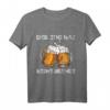 Men's Bier T-Shirt 'Der Zug hat Keine Bremse' – Lustiges Party- und Karnevals-Shirt für Bierliebhaber