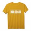 Lustiges Pastor T-Shirt 'Man Of God' – Geschenk für Pfarrer, Priester & Prediger zu Weihnachten & Geburtstag