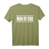 Lustiges Pastor T-Shirt 'Man Of God' – Geschenk für Pfarrer, Priester & Prediger zu Weihnachten & Geburtstag