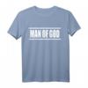 Lustiges Pastor T-Shirt 'Man Of God' – Geschenk für Pfarrer, Priester & Prediger zu Weihnachten & Geburtstag
