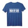 Lustiges Pastor T-Shirt 'Man Of God' – Geschenk für Pfarrer, Priester & Prediger zu Weihnachten & Geburtstag