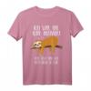 Ich War Mal Total Motiviert T-Shirt - Lustiges Faultier Spruch für Büro, Freunde und Morgenmuffel