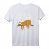Ich War Mal Total Motiviert T-Shirt - Lustiges Faultier Spruch für Büro, Freunde und Morgenmuffel