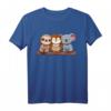 Faultier Eule Koala Schlafen Tiere Kinder T-Shirt – Süßes Tierliebhaber Geschenk für Nachteulen & Langschläfer