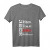 Damen Lustiges Japan Essen Schlaf Anime & Manga T-Shirt mit V-Ausschnitt – Perfektes Otaku Geschenk für Anime-Liebhaberinnen