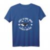 Wal Tees für Damen – Orca Wal T-Shirt, perfekt für Meerestierfans, Wasser- und Meer-Motto-Partys, Geschenkideen & Kostüme
