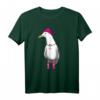 Lustiges Möwen T-Shirt mit Gummistiefel und Wollmütze – Maritimes Geschenk für Meer- und Küstenliebhaber, Urlaub & Geburtstag