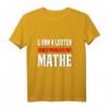 Lustiges Mathe T-Shirt - 5 von 4 Leuten haben ein Problem mit Mathe | Geschenk für Mathelehrer, Professoren & Schüler zum Geburtstag & Schulabschluss