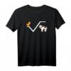 Lustiges Mathe T-Shirt mit Ente Wurzel Kuh - Witziges Lehrer Geschenk für Mathematikliebhaber